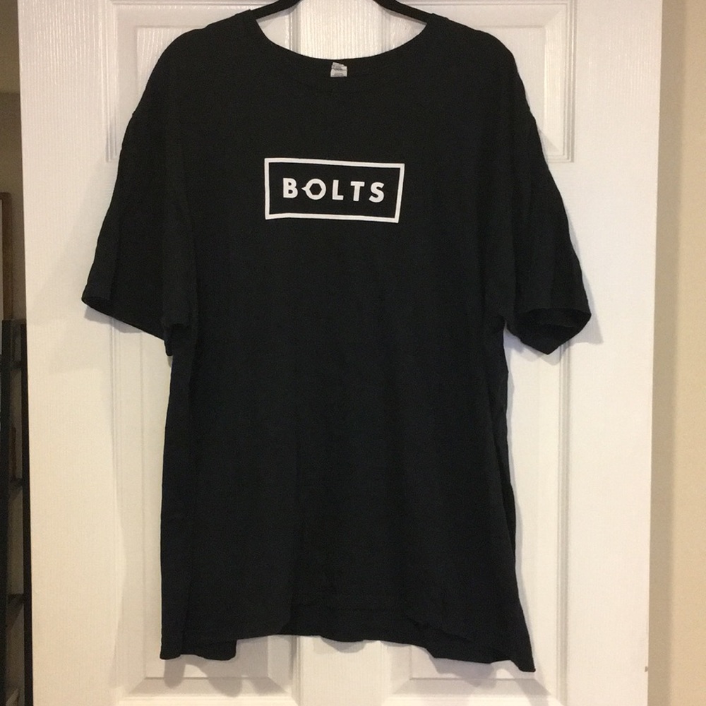 Bolts Action Black Tee